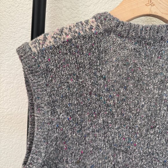 Vintage Silk, Linen, Angora Blend Sweater Vest - Picture 8 of 8